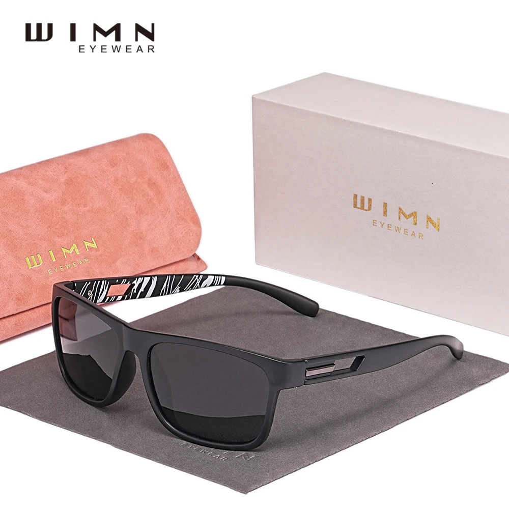 WIMN Polarized Sunglasses TR90 Men Outdoor Sports Eyewear Women Sun Glasses with UVA B Protection Comfort Accessory 250109