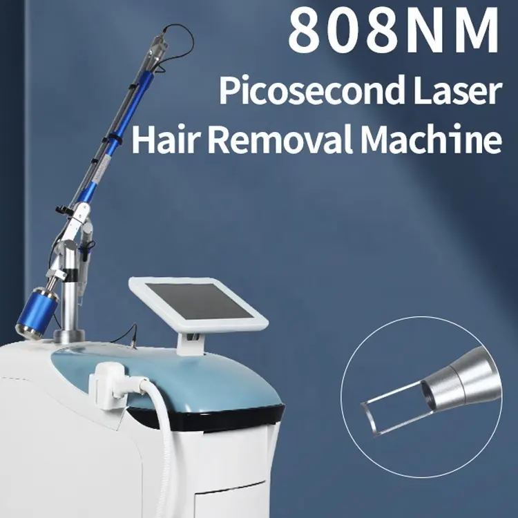 2 In 1 808nm diode laser hair removal permanent epilator sr skin Q Switched Pigmentation Removal Pico Laser Fractional picosecond laser nd yag tatoo r