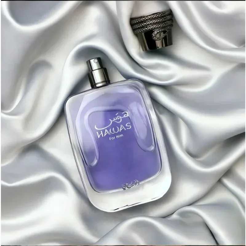 Original Hawas Mens EDP spray 100ml Durable Signature Premium Arab Elegant Fresh Luxury Mens perfume W250110
