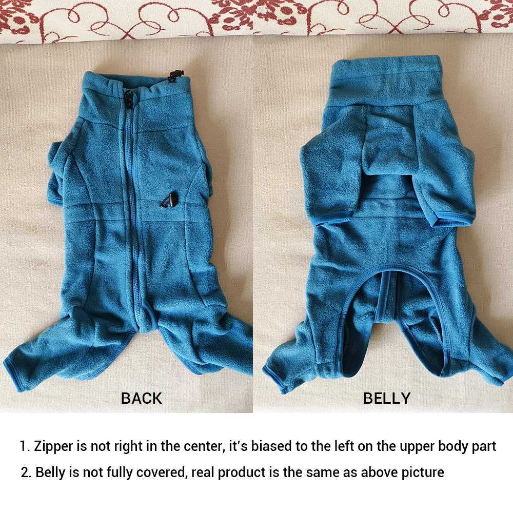 Fleece Dog Clothes Winter Thick Warm Dog Coat for Small Medium Large Dogs Adjustable Pet Hoodies Male/Female Overalls for CorgiXJ250109
