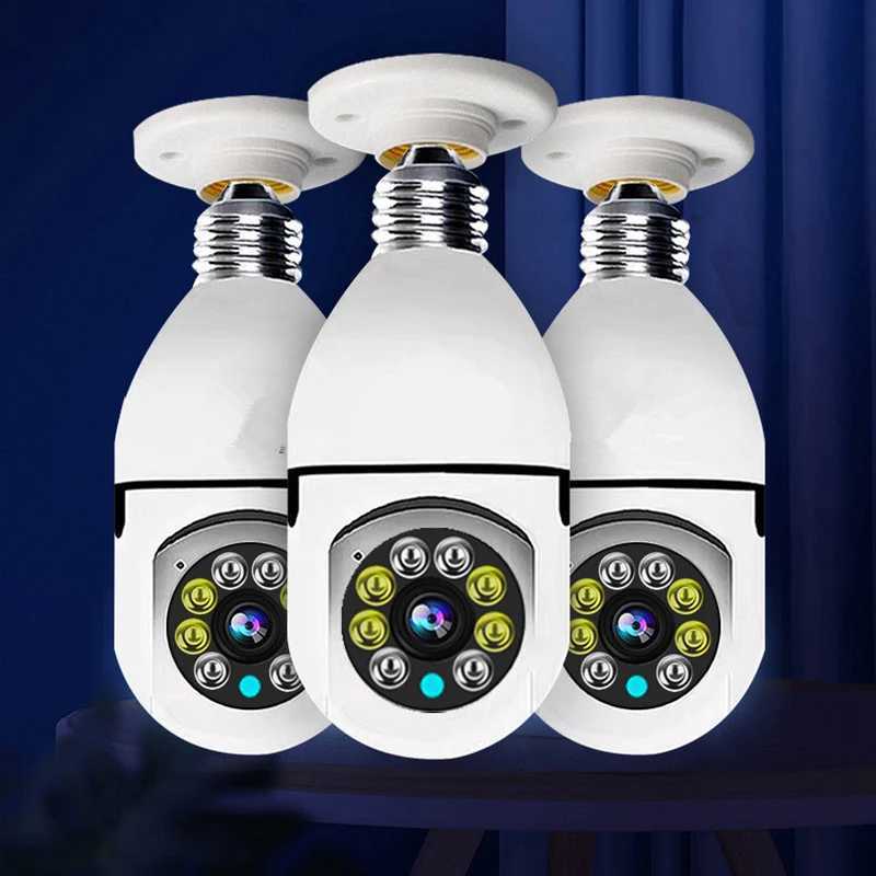 4G WiFi IP Camera E27 Light bulb Camera 3MP Wireless Baby Monitor AI Tracking Security Video Surveillance Pet Camera Intelligent Living Indoor X250110