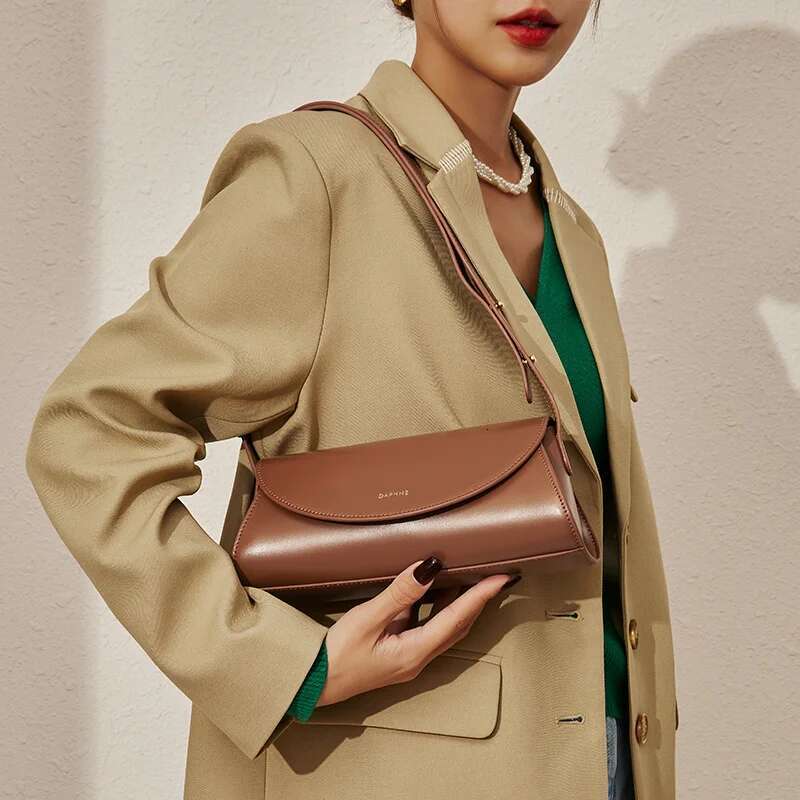 New Brand Real Leather Women Handbags Formal Style Business Use Female Shoulder Bag Purses Fashion Girls #3088