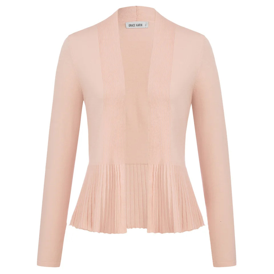 GK Coat For Female ALine Cardigan Casual Long Sleeve Korean Street Spring Autumn Open Front Sweater Knitwear 250108