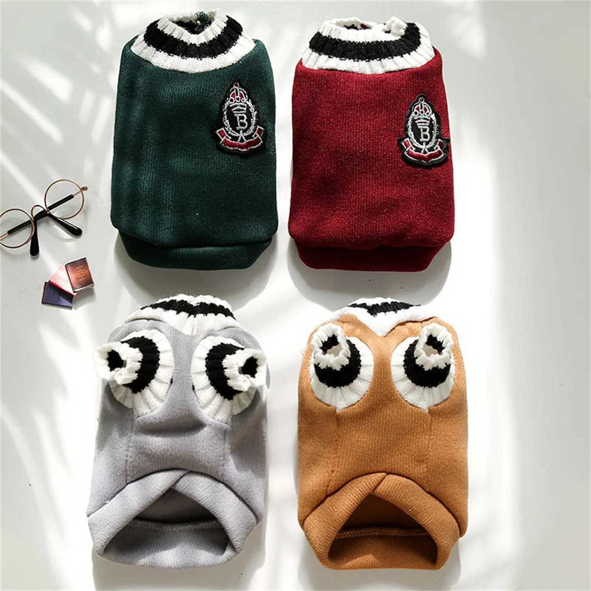 Cartoon Bear Dog Hoodies Cute Cotton Pet Dogs Clothes For Puppy Small Medium Dogs Sweatshirt Jacket French Bulldog ChihuahuaXJ250109