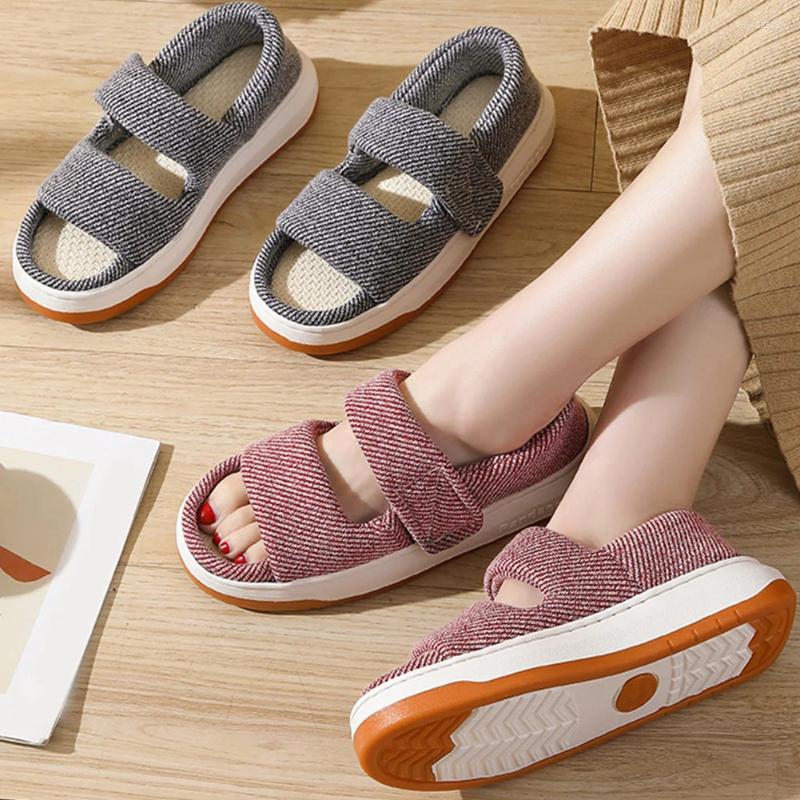 Sandals Diabetic Open Toe With Arch Support Dual Straps Wide Adjustable Shoes For Men Women hurenlakeshoes hurenlakeshoes hurenlakeshoes