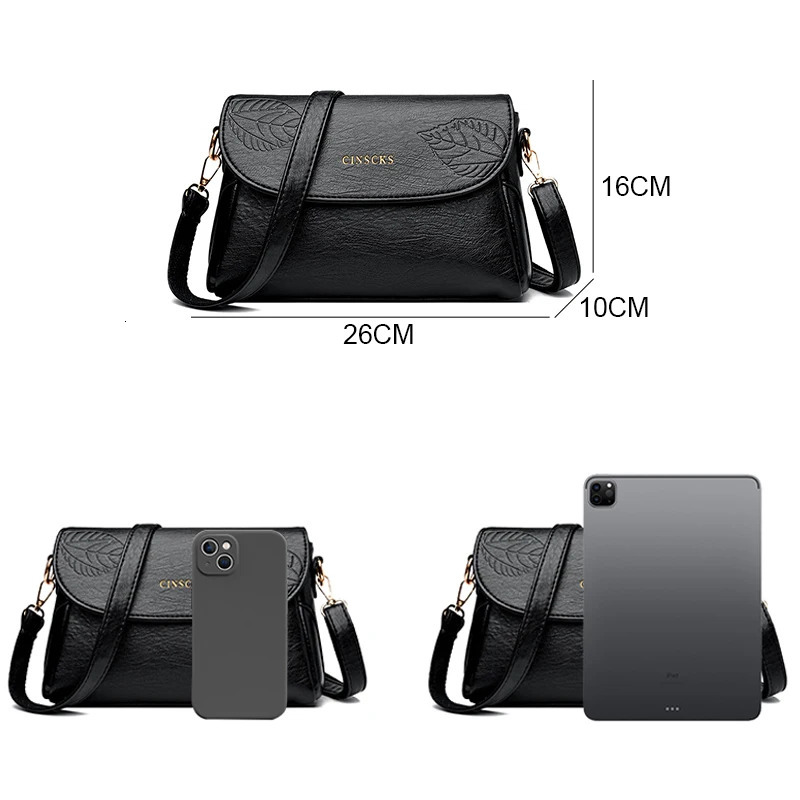 er Ladies Handbags High Quality Leather Shoulder Bags for Women 2024 Female Crossbody Bag Purses and Handbags Sac 250106