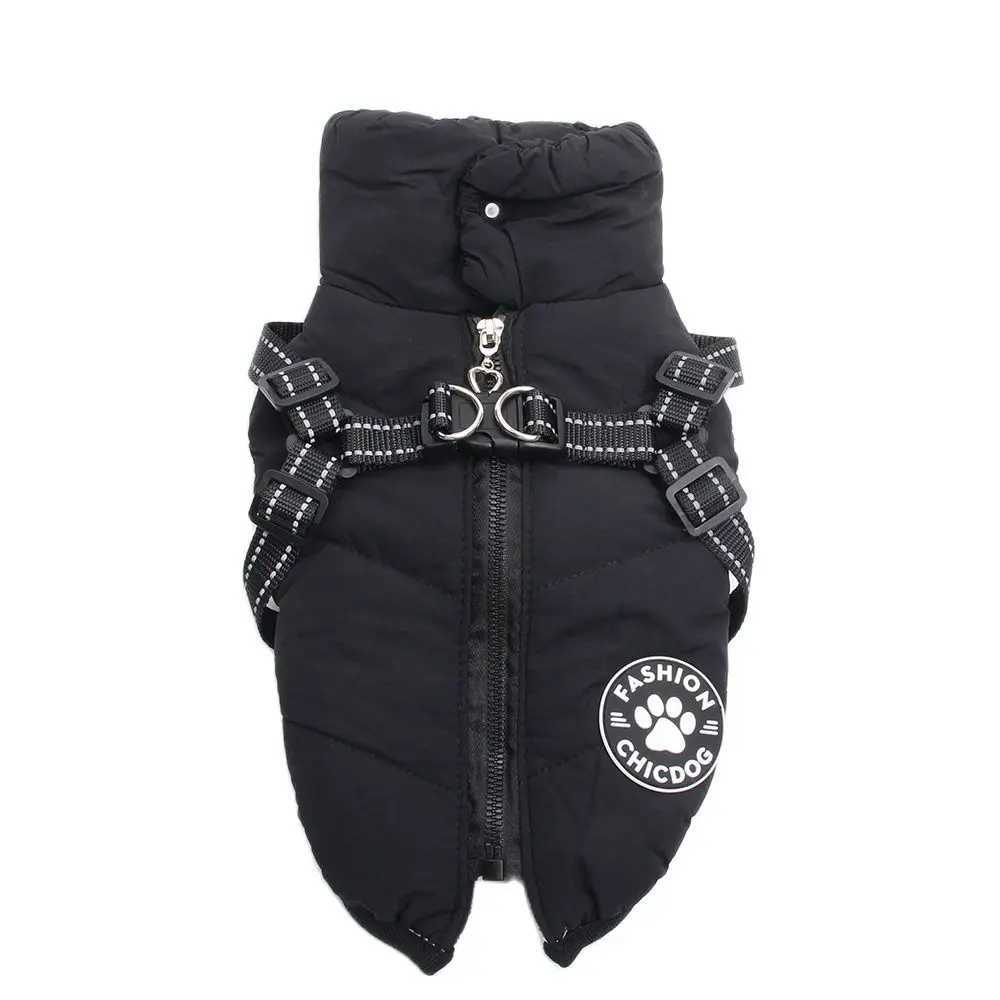 Dogs and Cats Coat Jacket Pet Vest Dog Pet Harness Zipper Design Puppy Warm Hoodies Clothes 4 ColoursXJ250109