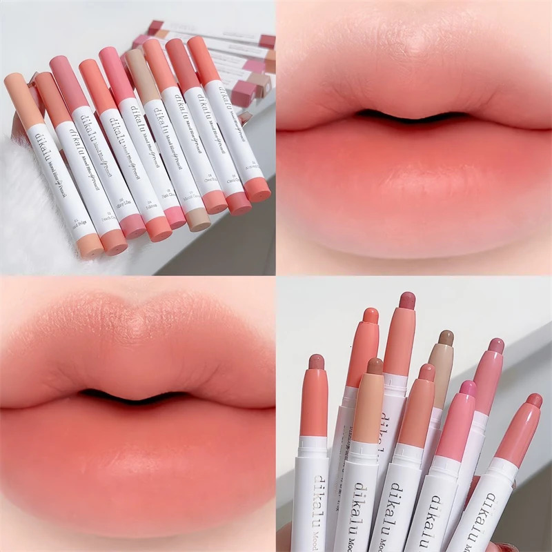 DIKALU Matte Lip Liner Novice Non-stick Cup Toot Lip Velvet Mist Lip Gloss Lip Liner 250108