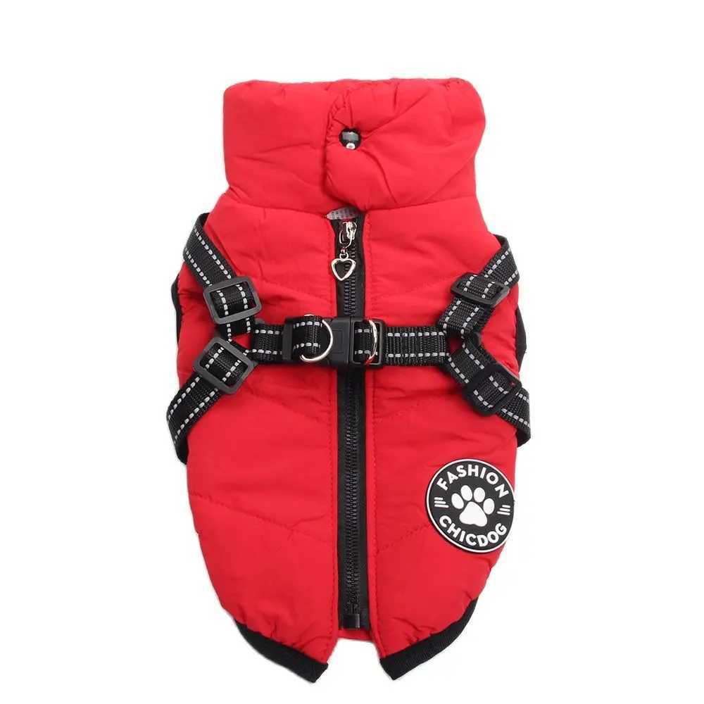 Dogs and Cats Coat Jacket Pet Vest Dog Pet Harness Zipper Design Puppy Warm Hoodies Clothes 4 ColoursXJ250109