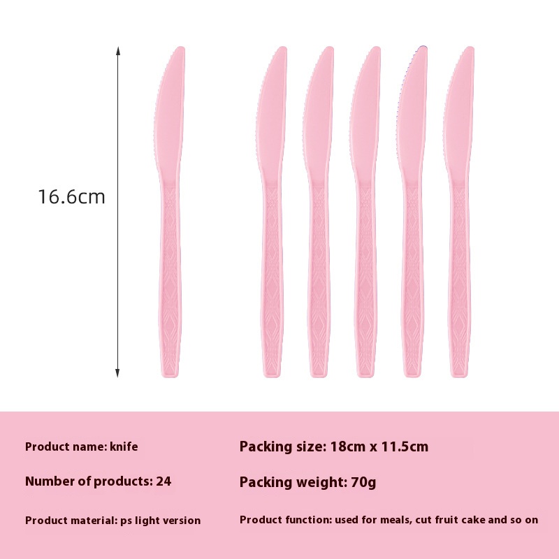 New solid color set, light pink towels, cups, paper plates, tablecloths, disposable party supplies