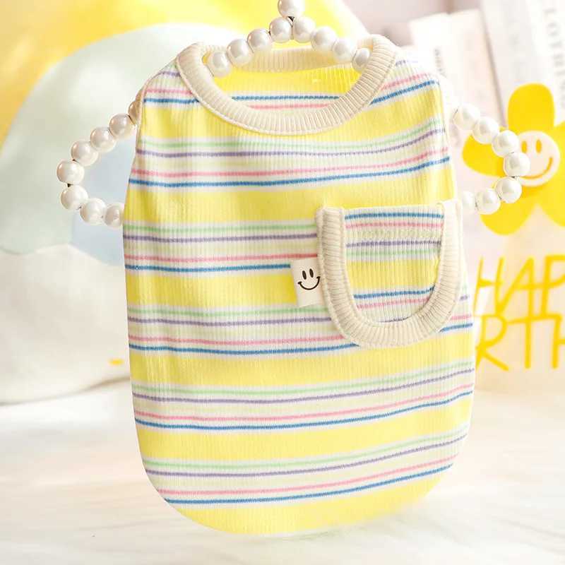 Dog Clothes Spring/Summer Thin Cat Princess Vest Cute Pocket Cotton Soft Miniature Dog Teddy PetXJ250109
