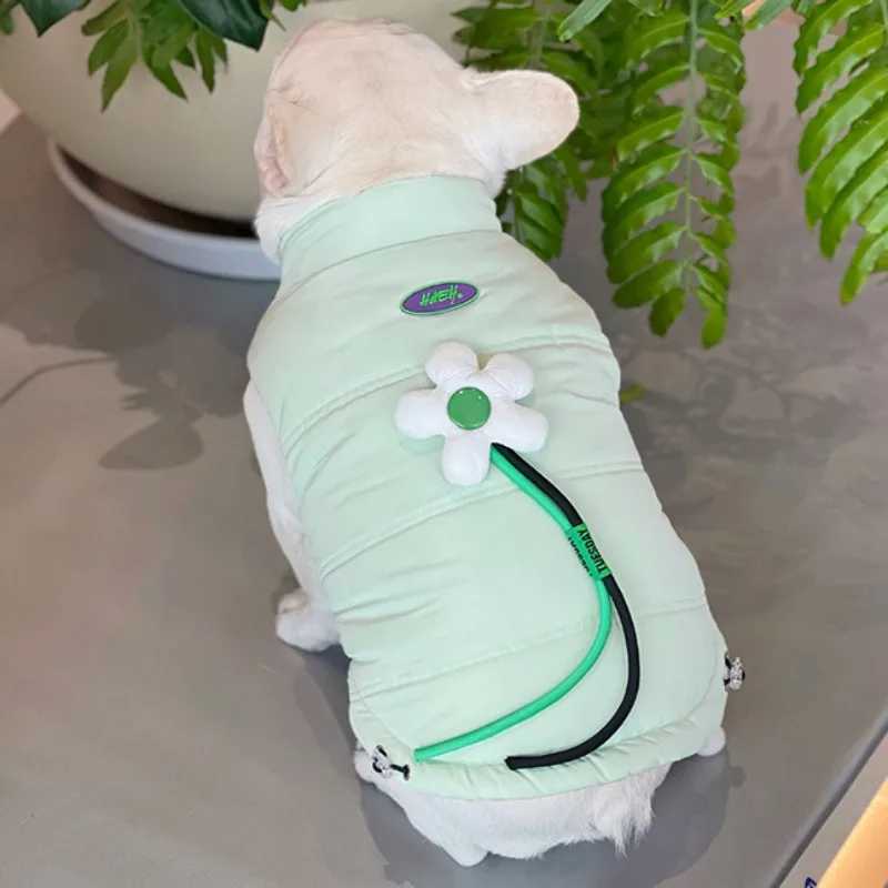 Pet clothes autumn and winter dog cat thermal vest cotton-padded clothesXJ250109