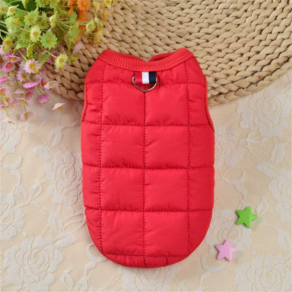 Clothes For Small Dogs Outfit Vest Warm Dog Clothes for Small Dogs Winter Windproof Pets Dog Jacket Coat Ropa PerroXJ250109