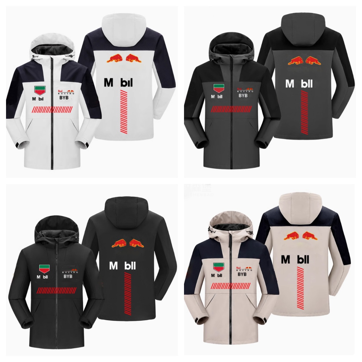 New Racing Jacker Team Team Waterproof Hoodie Sago Stile Personalizzato