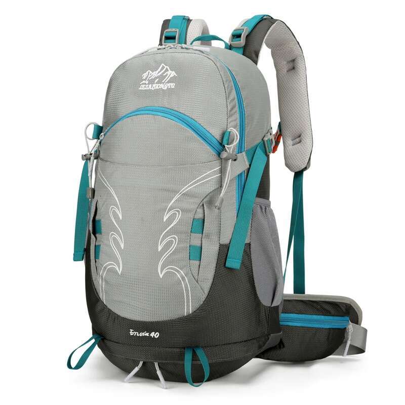 Grey Travel For Men New Quality Large Capacity Camping Hiking Back Pack Teenager Cycg Backpack Male Female