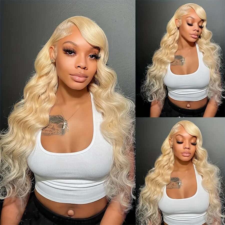 30 Inch 13x4 Honey Blonde Front 613 Hd Lace Frontal Wig 13x6 Colored 100% Body Wave Human Hair Wigs For Black Women
