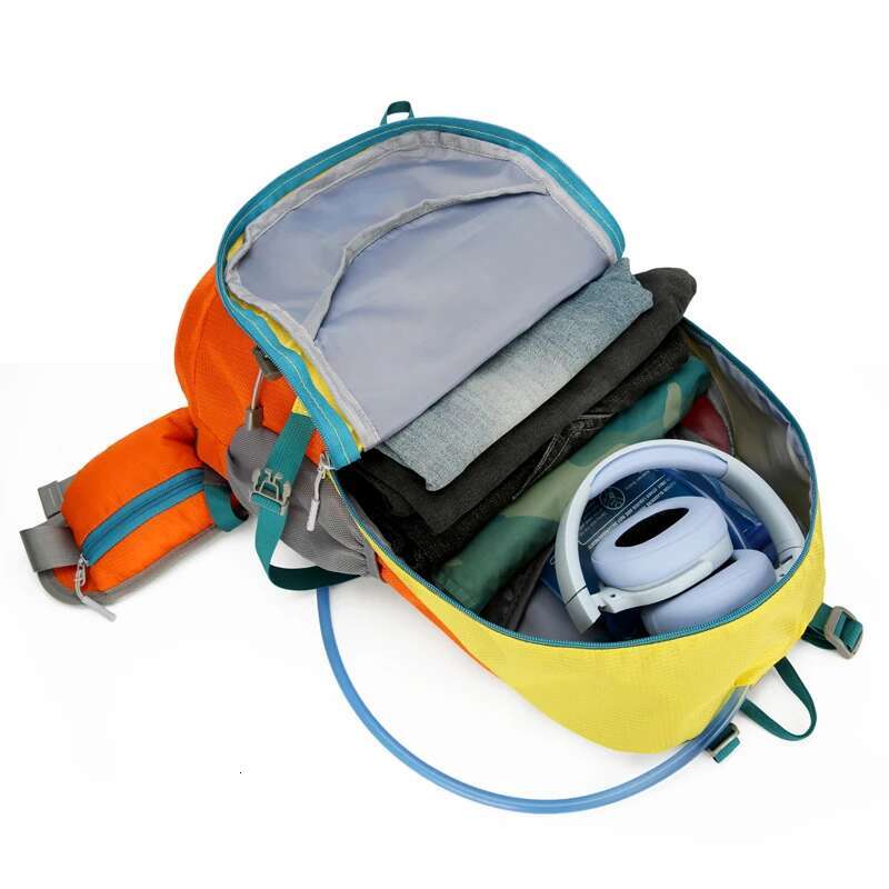 Grey Travel For Men New Quality Large Capacity Camping Hiking Back Pack Teenager Cycg Backpack Male Female