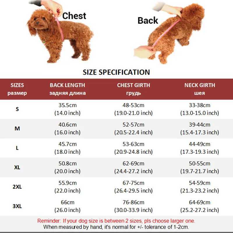 Dog Clothes Winter Thick Warm Dog Jacket for Small Large Dogs Reflective Windproof Pet Clothing Checked Strom Snow Dog Coat 3XLXJ250109