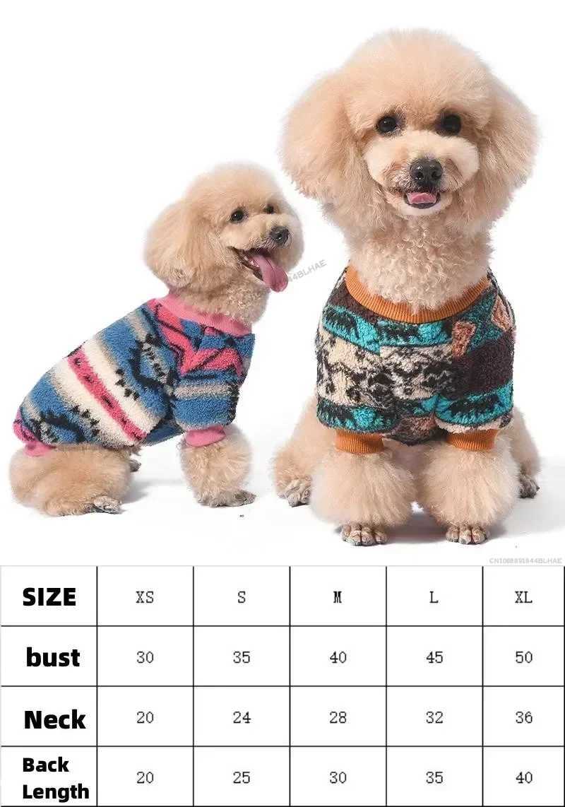 Warm Dog Clothes for Small Dog Coats Jacket Winter Clothes for Dogs Cats Clothing Chihuahua Cartoon Pet Sweater Costume ApparelsXJ250109