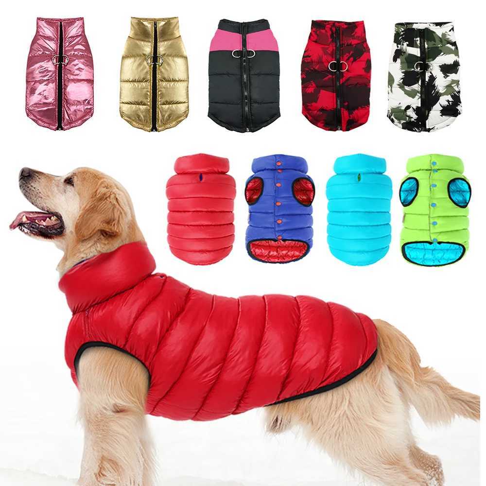 Warm Dog Clothes Vest Waterproof Winter Dogs Jacket Coat 3 Layer Thick Pet Clothing Outfit for Small Medium Large Dogs S-7XLXJ250109