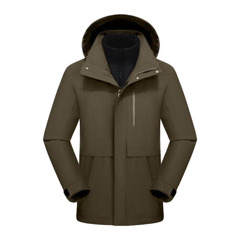 DX-J24688 New Punching Jacket Men's High-end Business 3-in-1 Punching Jacket B3