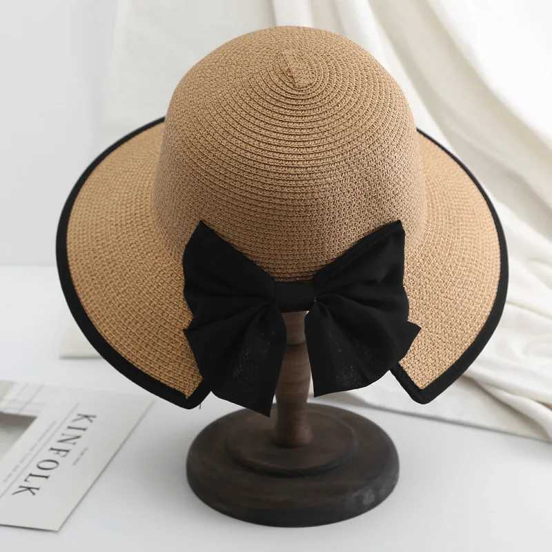K189 Warm Beach Hat Panama 2022 Warm Summer Hat Fashion Summer Straw Hat Sun Hat Visor Panama Hat Fes X250109