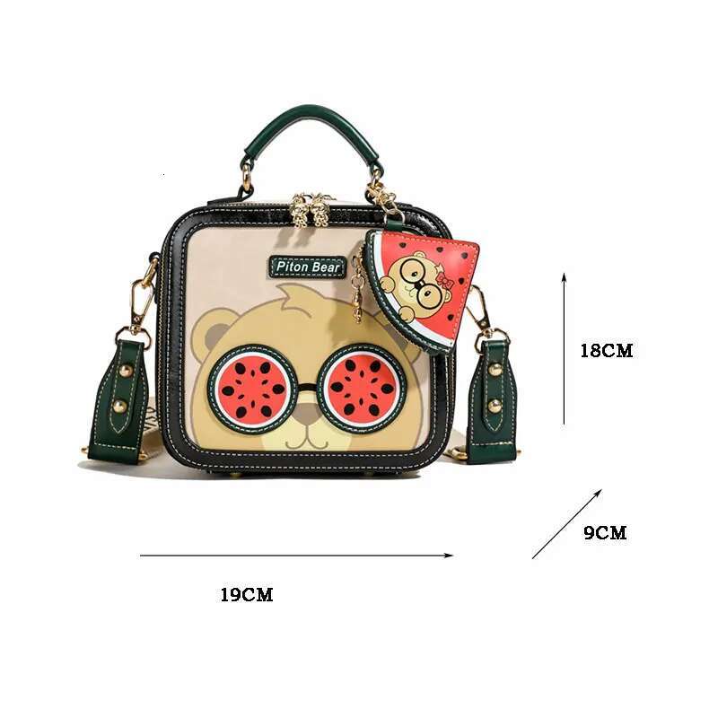 PU Leather Women's Casual Fashion Square Woman Messenger Small Shoulder Bag Crossbody Bags For Girls Handbags High Quality
