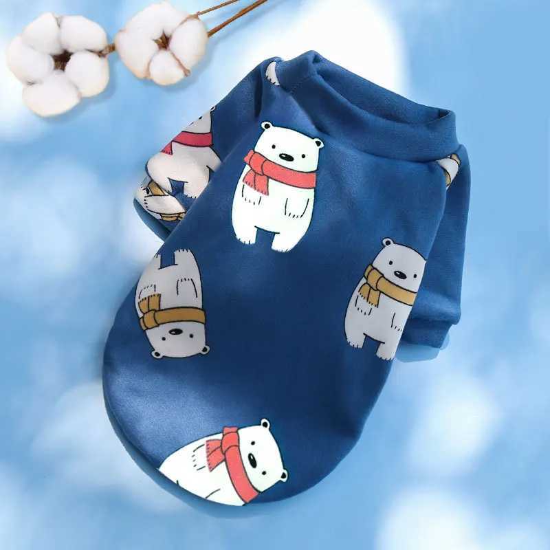 Pet Clothes Animal Printed Two-legged Sweater Cute Dogs Coat Soft Pullover Puppy Costume for Chihuahua Dog FashionXJ250109