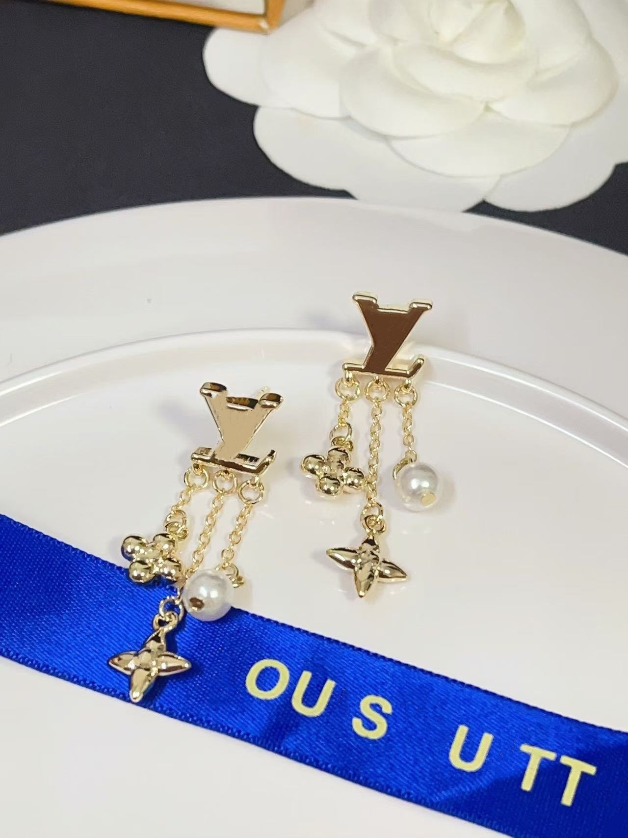 2025 Luxury Earrings Designer for Women Stainless Steel Earrings Designer 18k Gold Plated Jewelry Accessories Gift designer earrings for woman