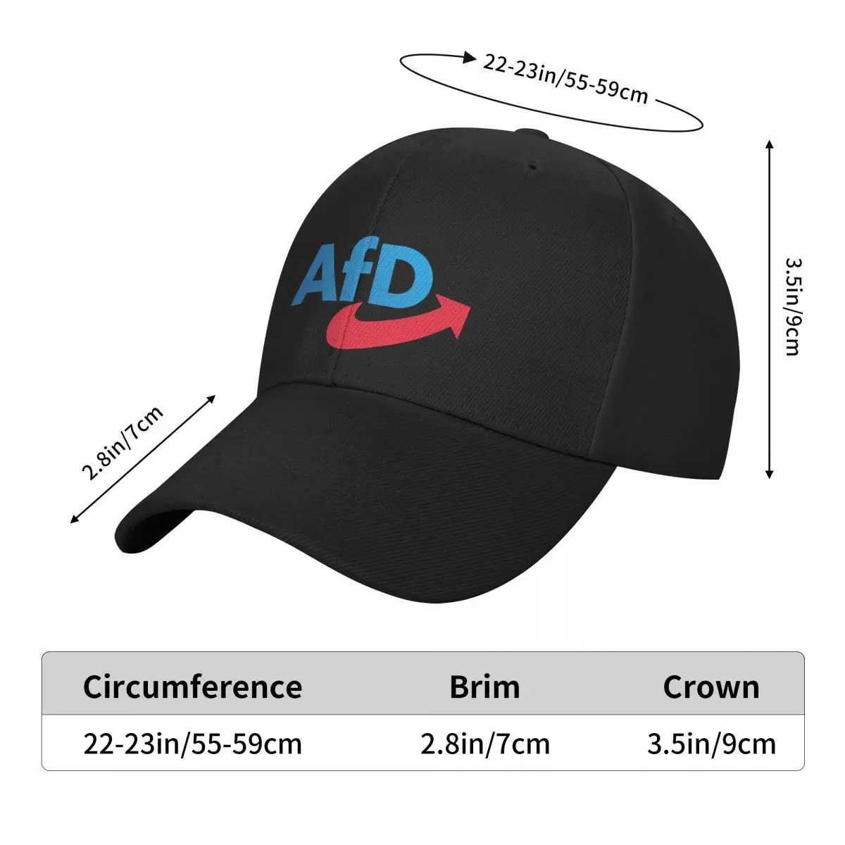 Alternative Afd German baseball cap unisex youth design truck cap for spring suitable retro hunting camping full set baseball cap X250109