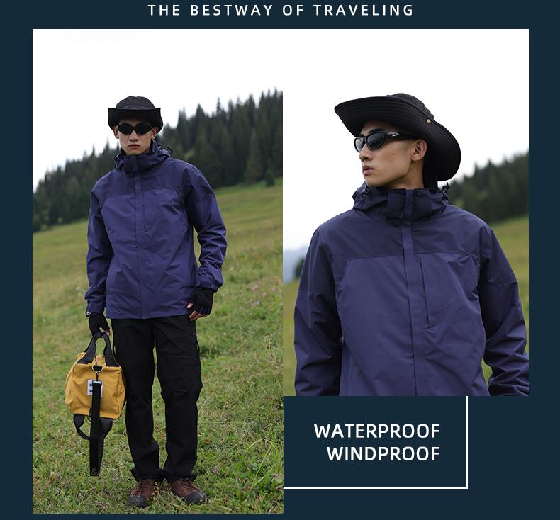 PLZ-J23518 Men's & Women's DuPont Triple Defense Aerogel Fleece Punching Jacket