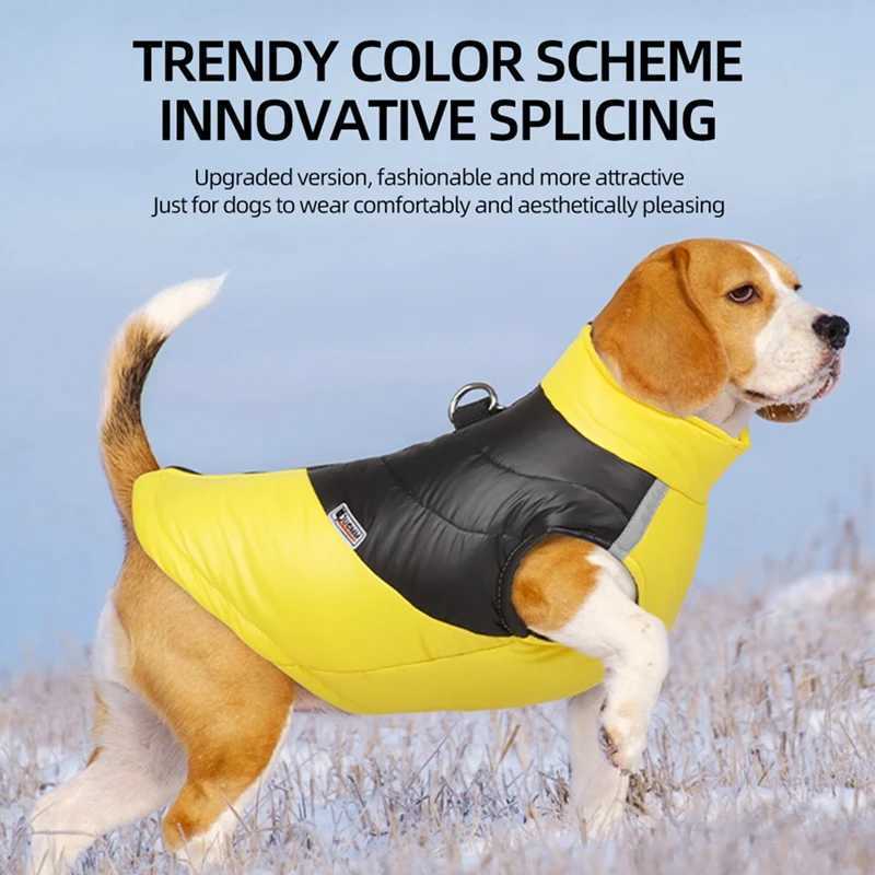 Pet Dog Harness Clothes for Winter Waterproof Reflective Thickness Warm Coats for Small Medium Large Pet Dogs Chihuahua OutfitsXJ250109