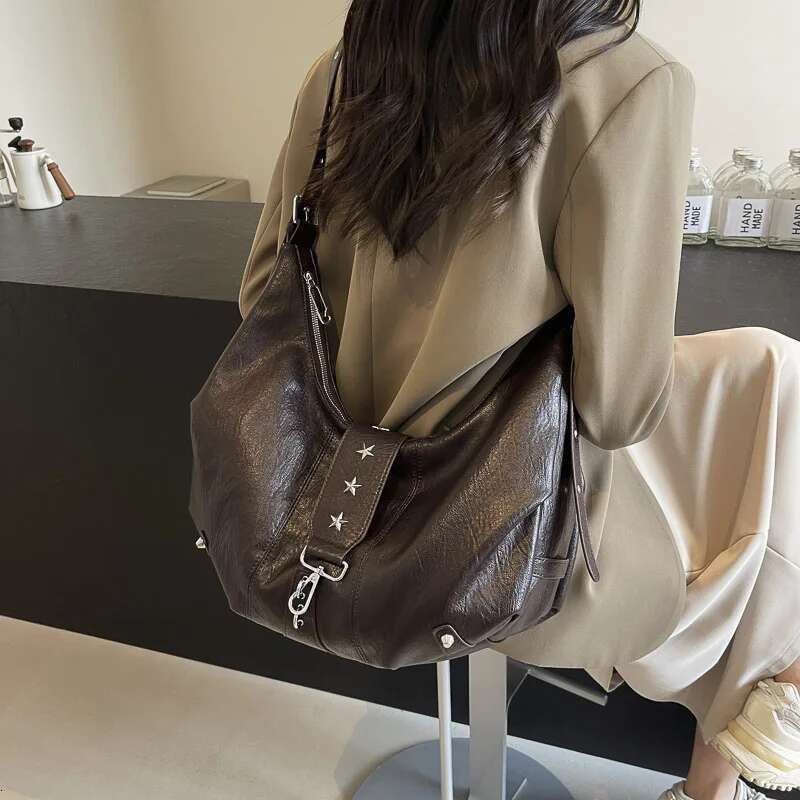 2024 High Quality Soft Leather Women's Handbag Designer Girl Boston Bag Large Capacity Shoulder Bags Sac A Main