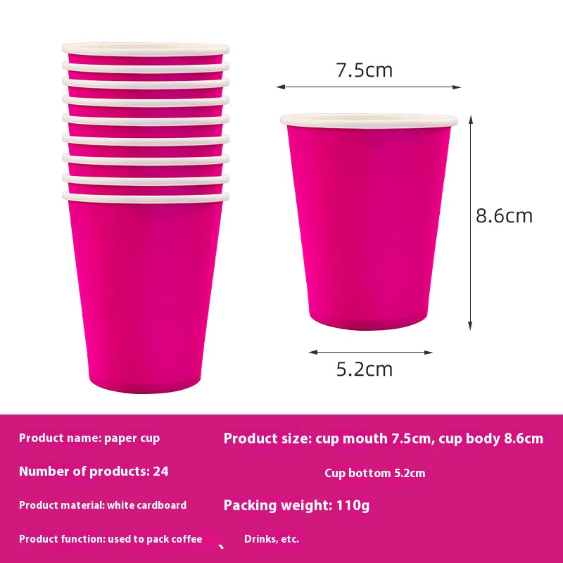 Hot selg solid color rose red set tablecloth paper cup tissue tableware disposable party supplies