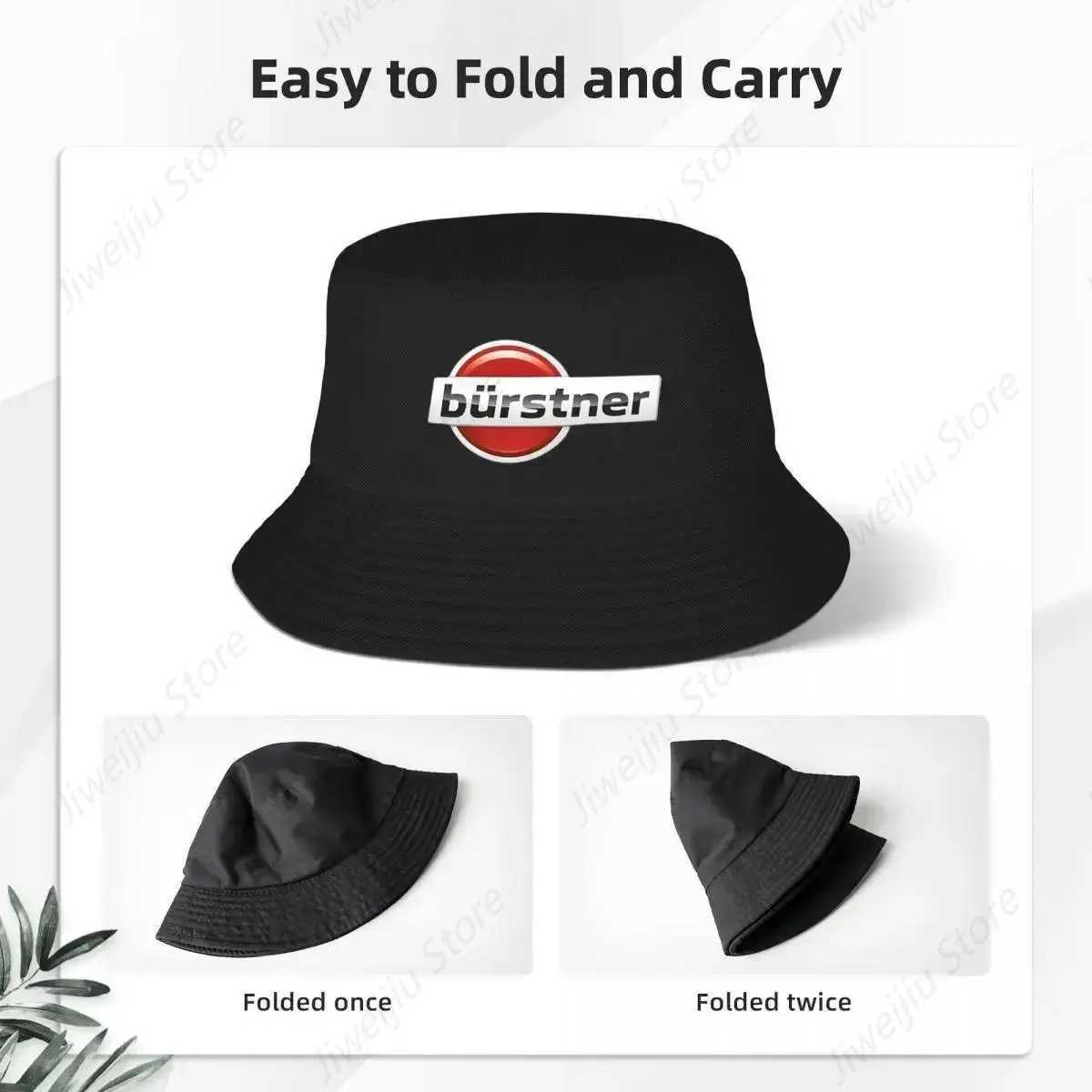 Burstner bucket hat Panama childrens Bob hat outdoor cool autumn fisherman hat summer beach fishing unisex hat X250109