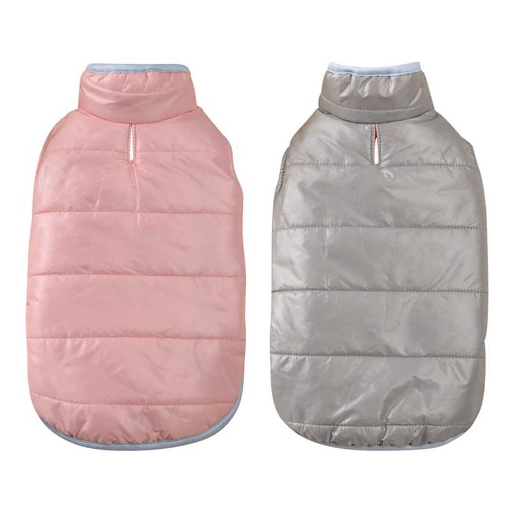 Reversible Dog Coat Double Side Wear Dog Vest Jacket Waterproof Winter Dog Coat Cold Weather Pet Outfit for Small Medium DogsXJ250109
