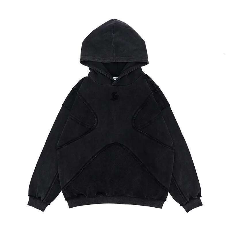 Women's Wear Reverse Design Process Solid Color Hoodie
