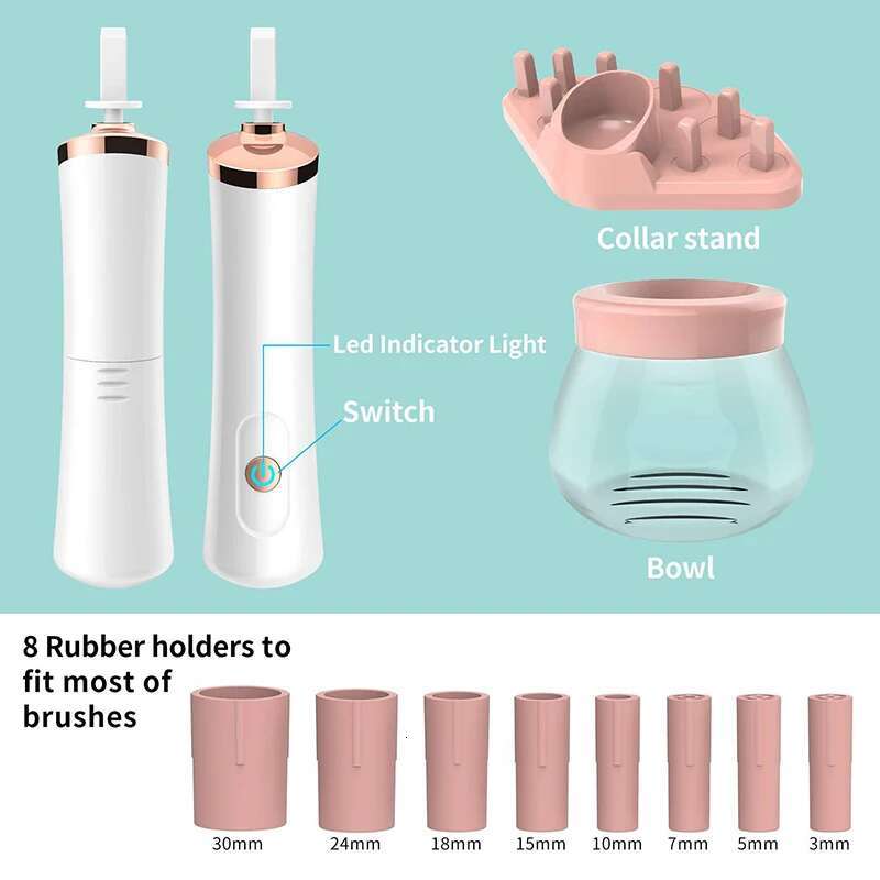 Charging Version Makeup and Washer Electric Scrubber Rapid Drying Instrument Awakening Glue hine Brush Cleaning Tool