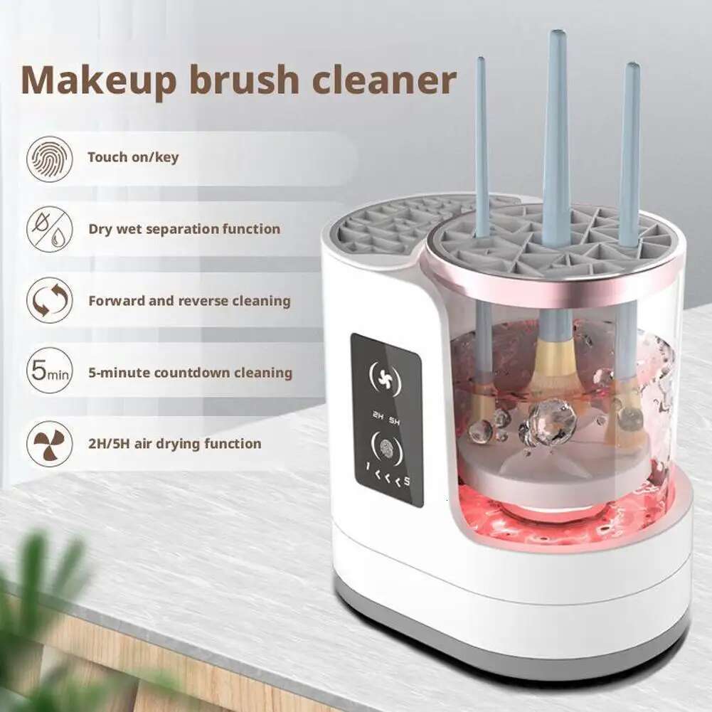 Electric Cleaner Rechargeable Brushes Portable USB Tool Automatic Makeup Brush Cleaning Stand Devic