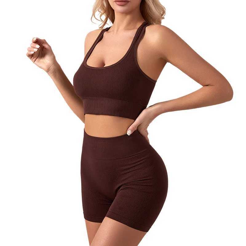 New underwear plus size gathering bra without underwire sports yoga beauty vest sexy bra boxers suit womenXJ250109