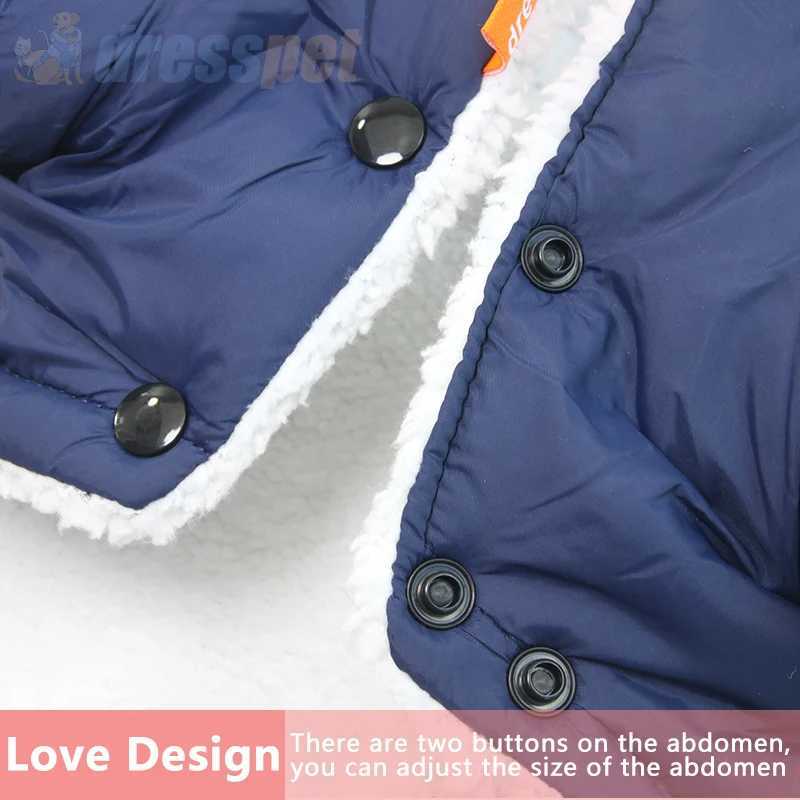 Winter Pet Dog Clothes Warm For Small Dogs Pets Puppy Costume French Bulldog Outfit Coat Waterproof Jacket Chihuahua ClothingXJ250109