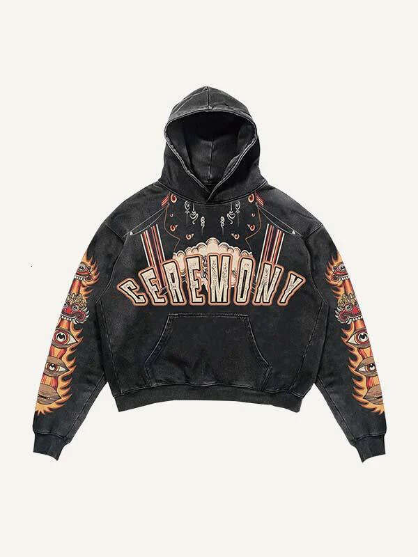 new animal 3D printed for men's trendy pullover hoodie