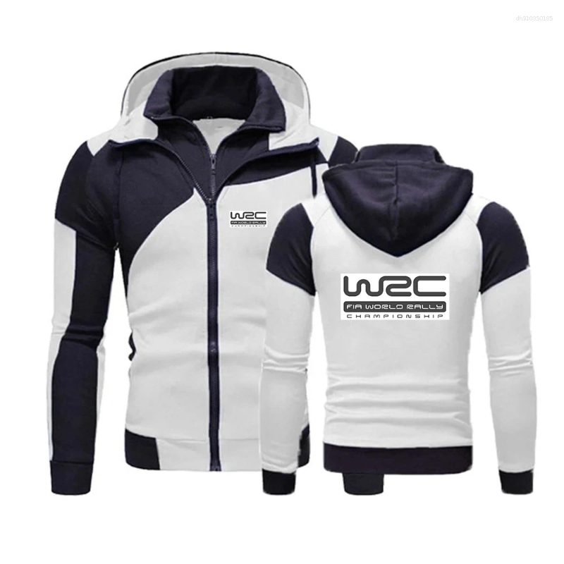Men's Hoodies World Rally Championships WRC Letter Print Autumn Men Is Zipper Jacket Cotton Sweatshirt Hoody Harajuku Sportswear