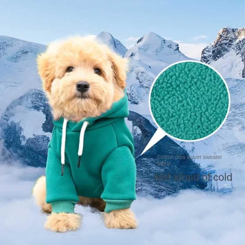 Dog Clothes Pet Dog Hoodie Small And Medium Dog Vest Outdoor Sweatshirt Bulldog Husky Warm Fleece Pet Clothing Puppy Cat CostumeXJ250109