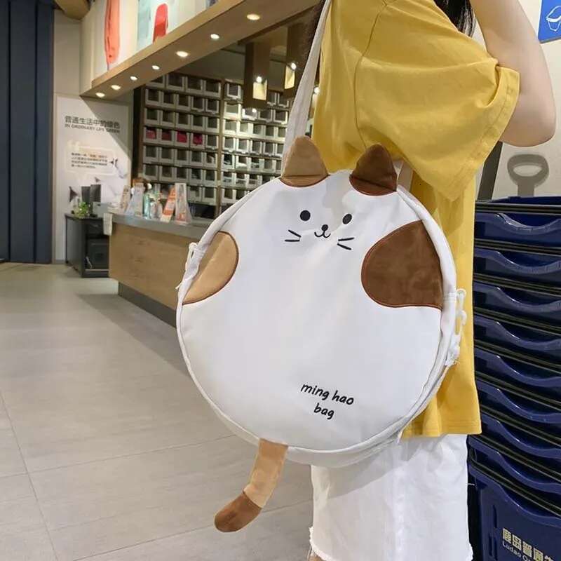 50Pcs/Lot Lovely Japan Style Lolita Girl Shoulder Bags Handbag School Briefcase Cute Anime Cat Messengerbags Tote