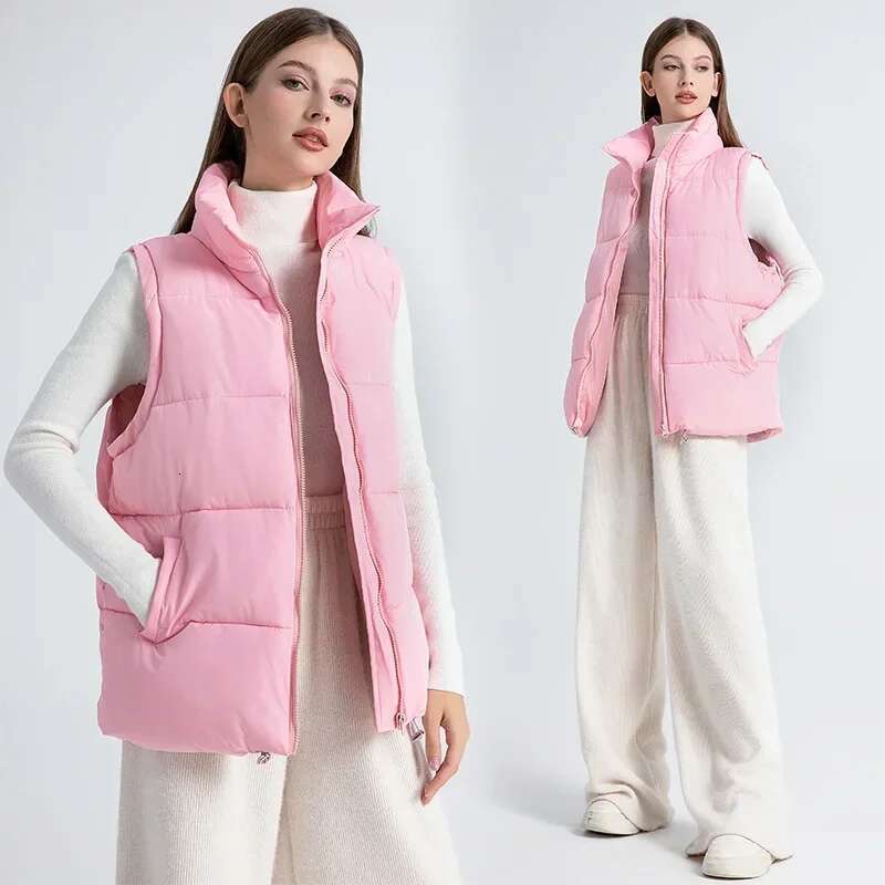 Advanced White Duck Down Autumn And Winter Women's Fashionable Korean Style Loose Designer Jacket Warm Jacket Cotton Vest