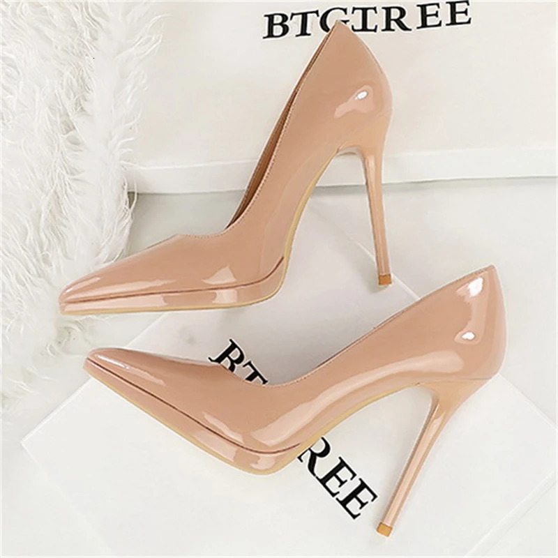 BIGTREE Spring Pointed Toe Platform Pumps Woman Fashion Thin Heels Elegant Banquet Ladies Shoes Zapatillas De Mujer 250106