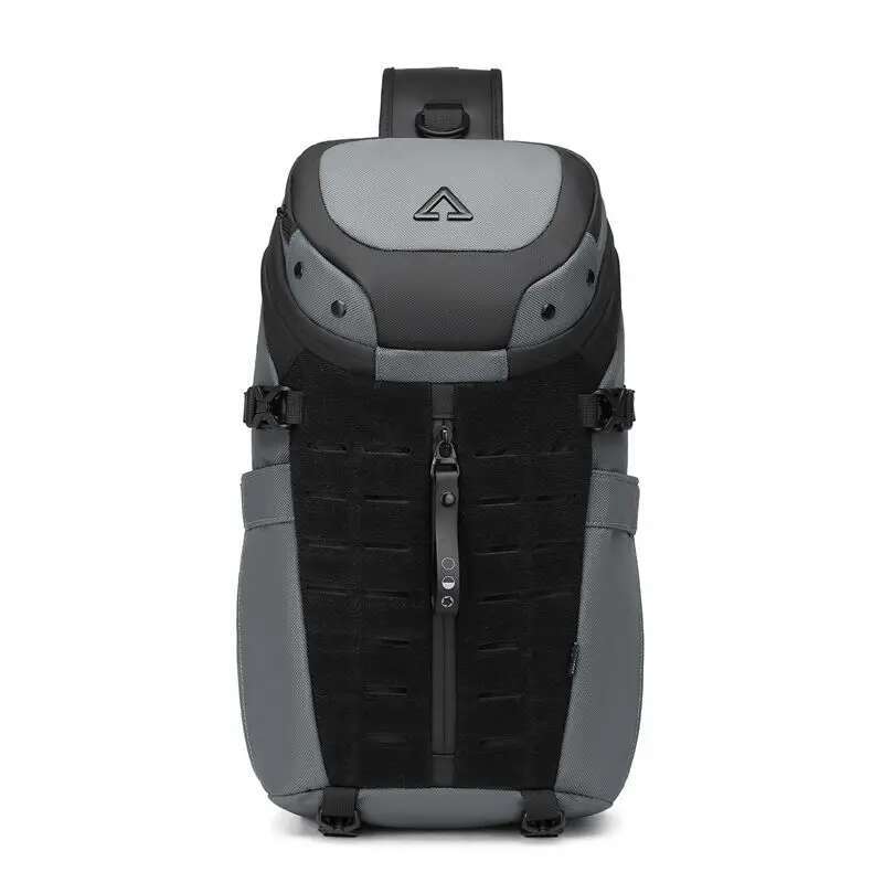 Ozuko For Men Waterproof USB Man Crossbody Anti-Theft Short Travel Messenger Sg Fashion Designer Chest Bag