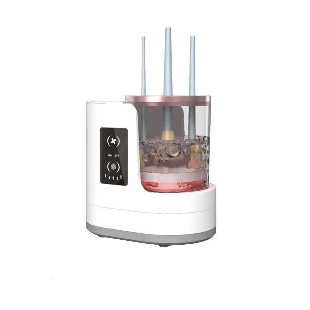 Electric Makeup Cleaner USB Automatic Cosmetic Cleaning hine Multifunction Beauty Brush Dryer Holder Container Wa