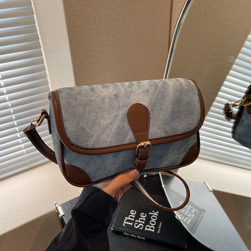 Bag New Crossbody Niche Shoulder Bag, Versatile, Simple Handbag, Trendy, High-End Women's Bag